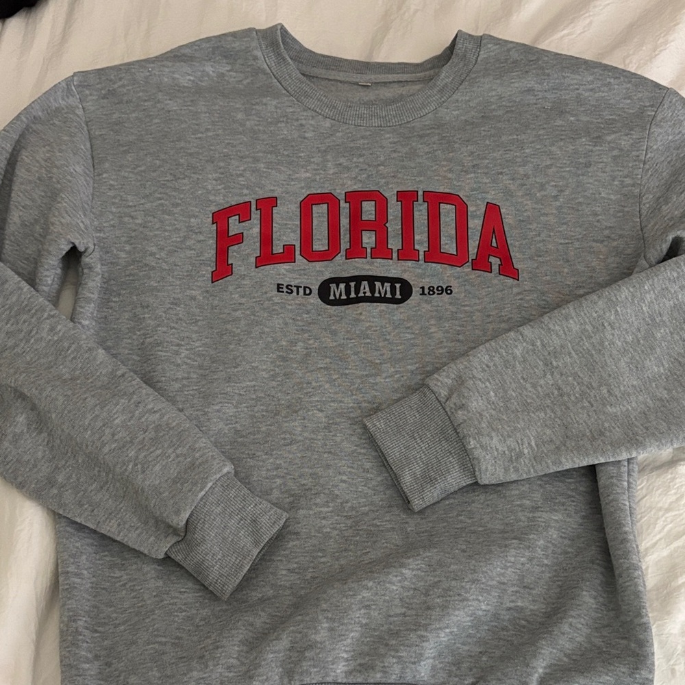 Gray Florida Miami Sweatshirt